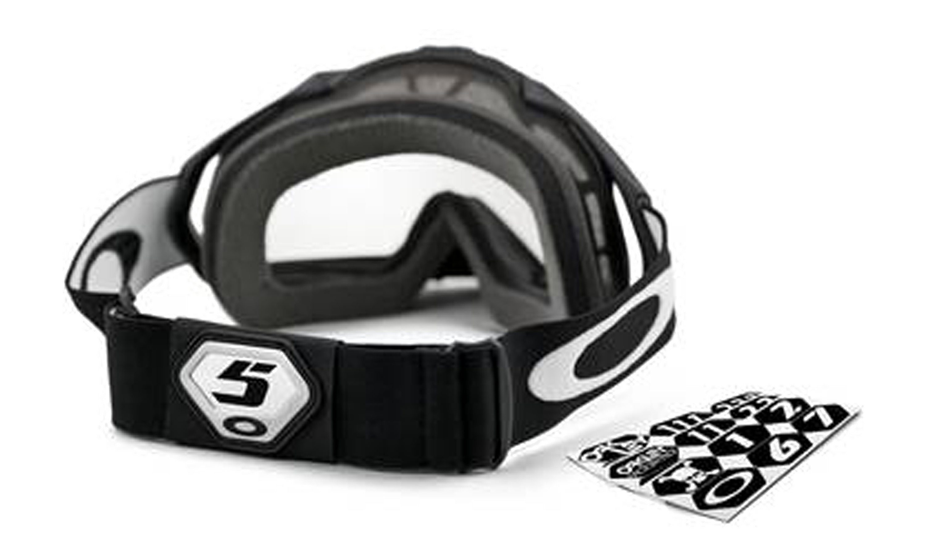 Oakley MX Goggles Number Plate Strap 