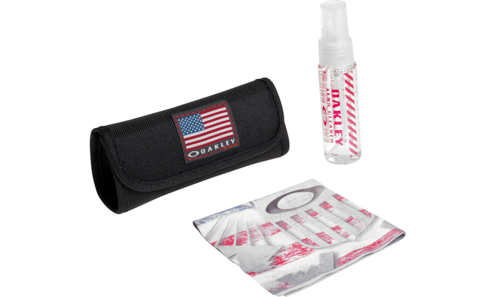 Oakley USA Flag Lens Cleaning Kit Sunglasses | Oakley® USA Flag