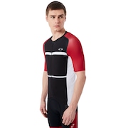 Colorblock Road Jersey - Red Line