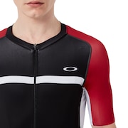 Colorblock Road Jersey - Red Line