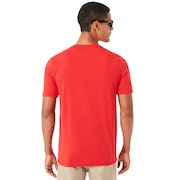 O-Double Stack Tee - Red Line