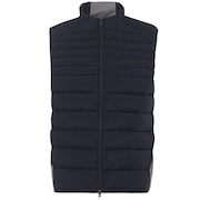 Insulated Hybrid Golf Vest - Blackout
