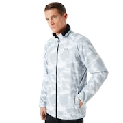 Enhance Graphic Wind Warm Jacket 8.7 - White Print