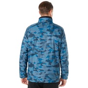 Enhance Graphic Wind Warm Jacket 8.7 - Blue Storm Print