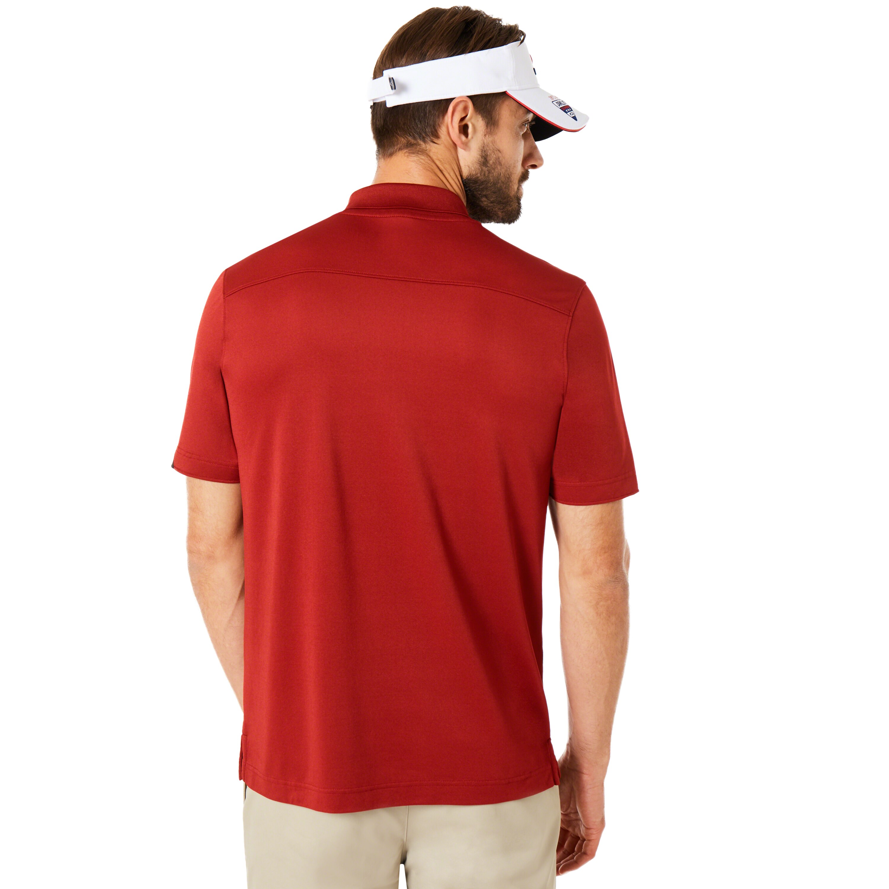 oakley bomber collar polo