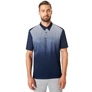 Polo Shirt Short Sleeve Striped Ellipse - Fathom