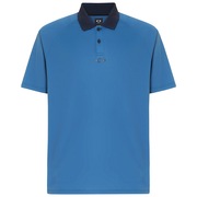 Polo Shirt Short Sleeve Back Striped - Ensign Blue
