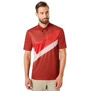 Polo Shirt Short Sleeve Placed Collar Block Polo Shirt Short Sleeve Placed Collar Block