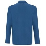 Polo Shirt Long Sleeve Striped - Ensign Blue