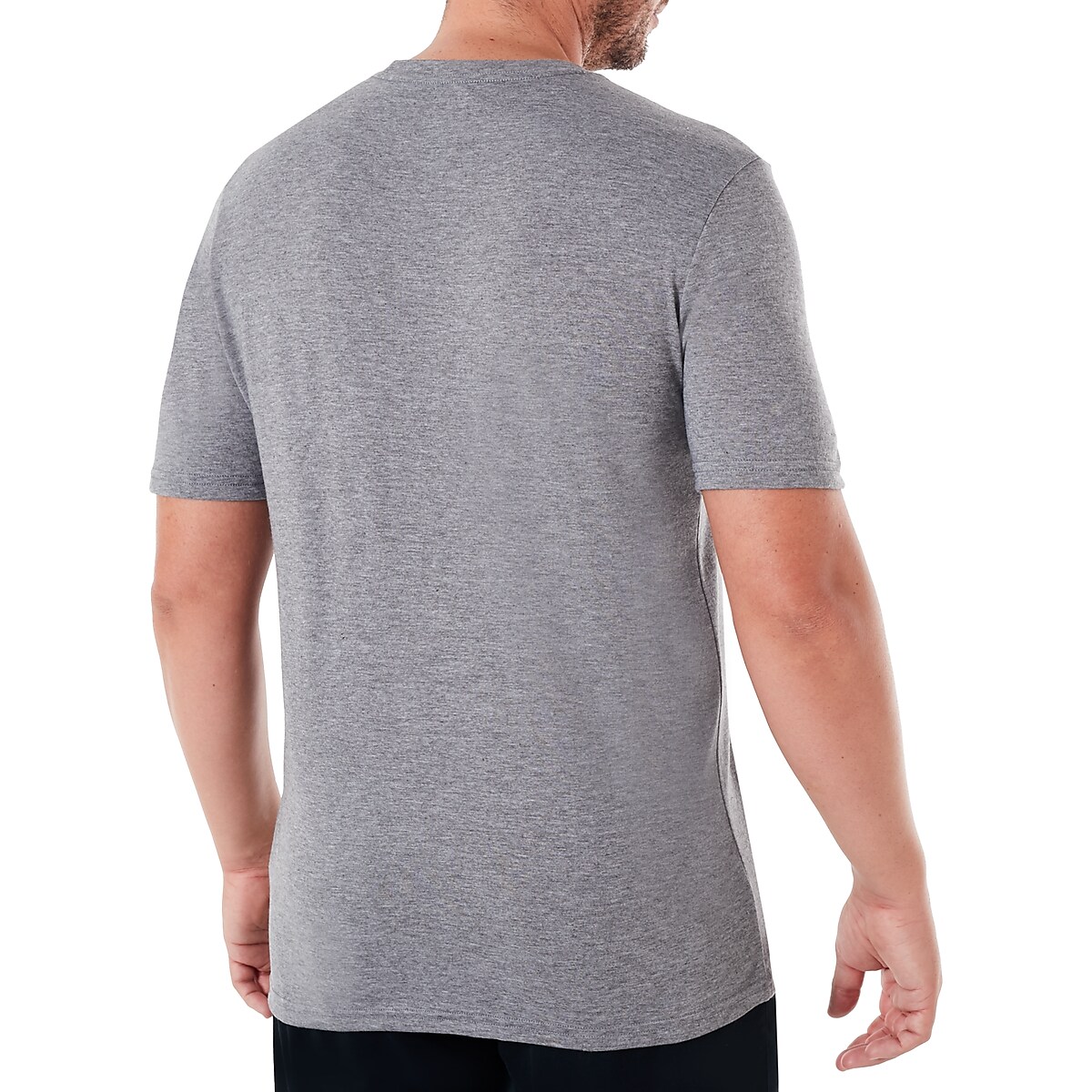 Camiseta Oakley O-Ellipse Tee Color Heather Grey - Back Wash