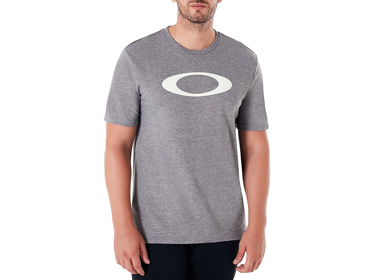 Camiseta Oakley O-Ellipse Tee Color Heather Grey - Back Wash