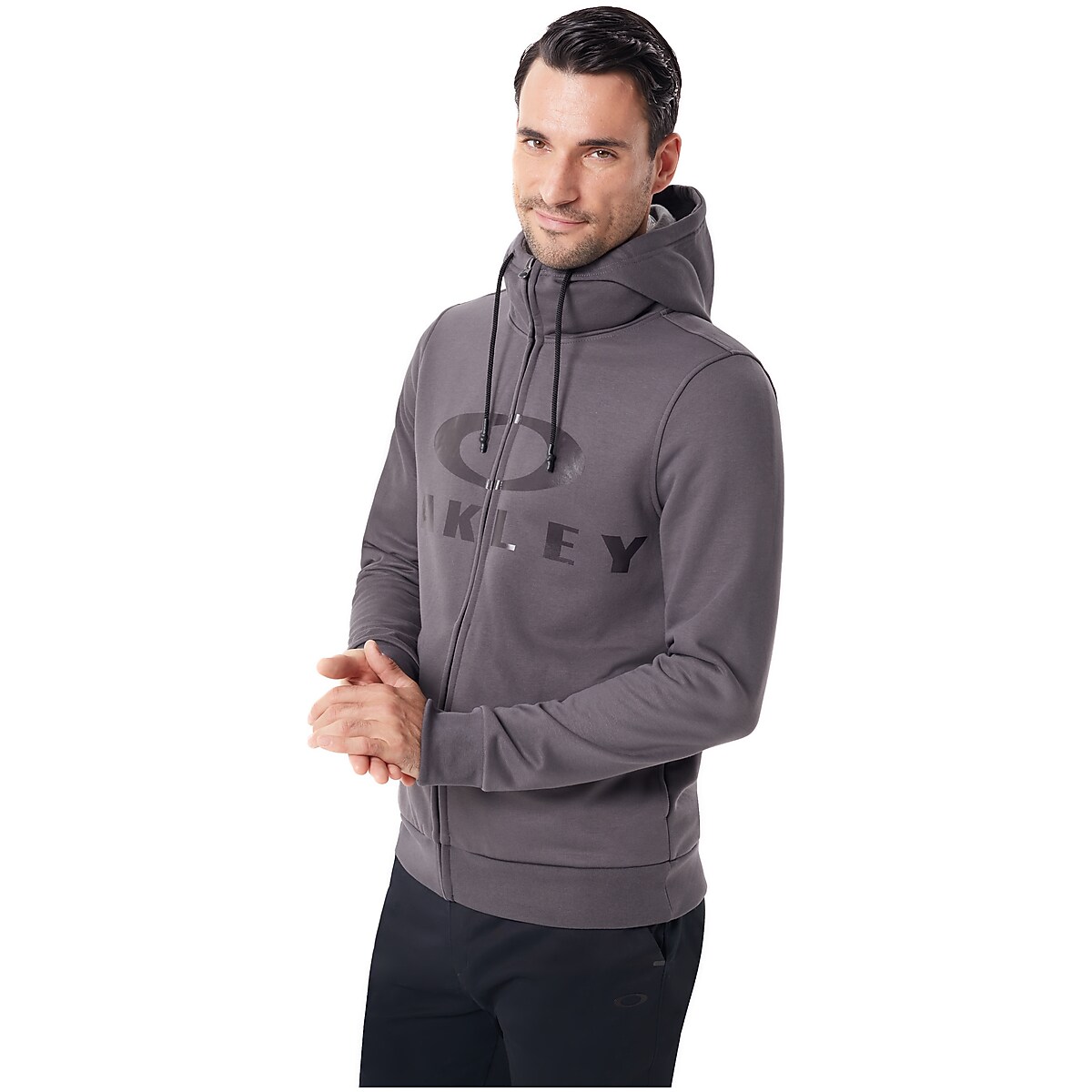 Oakley Bark FZ Hoodie Forged Iron NL