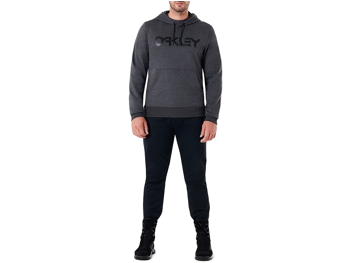 Oakley B1B Po Hoodie - Blackout Light Heather | Oakley® US