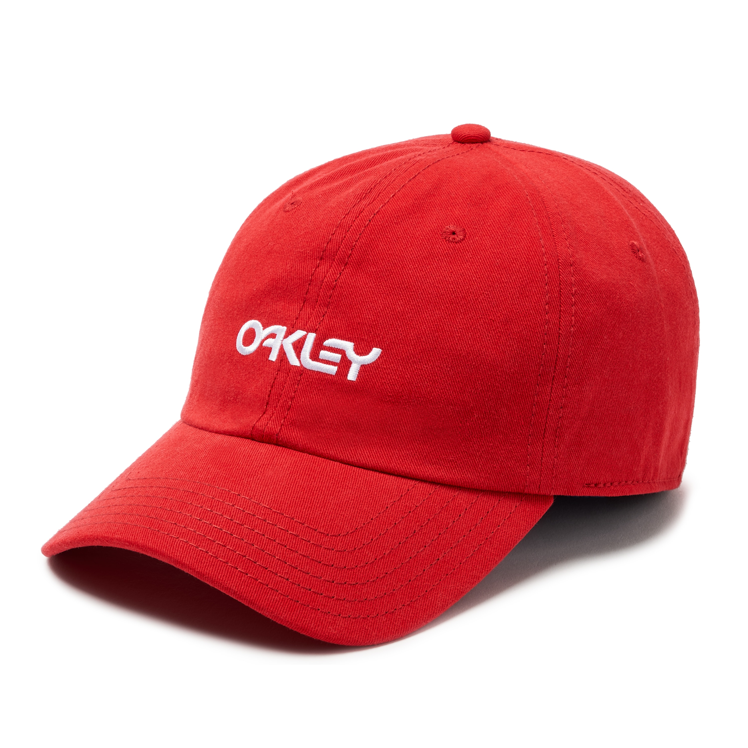 Oakley 6 Panel Washed Cotton Hat - Red Line | Oakley CA Store