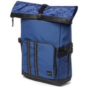 Utility Rolled Up Backpack - Dark Blue