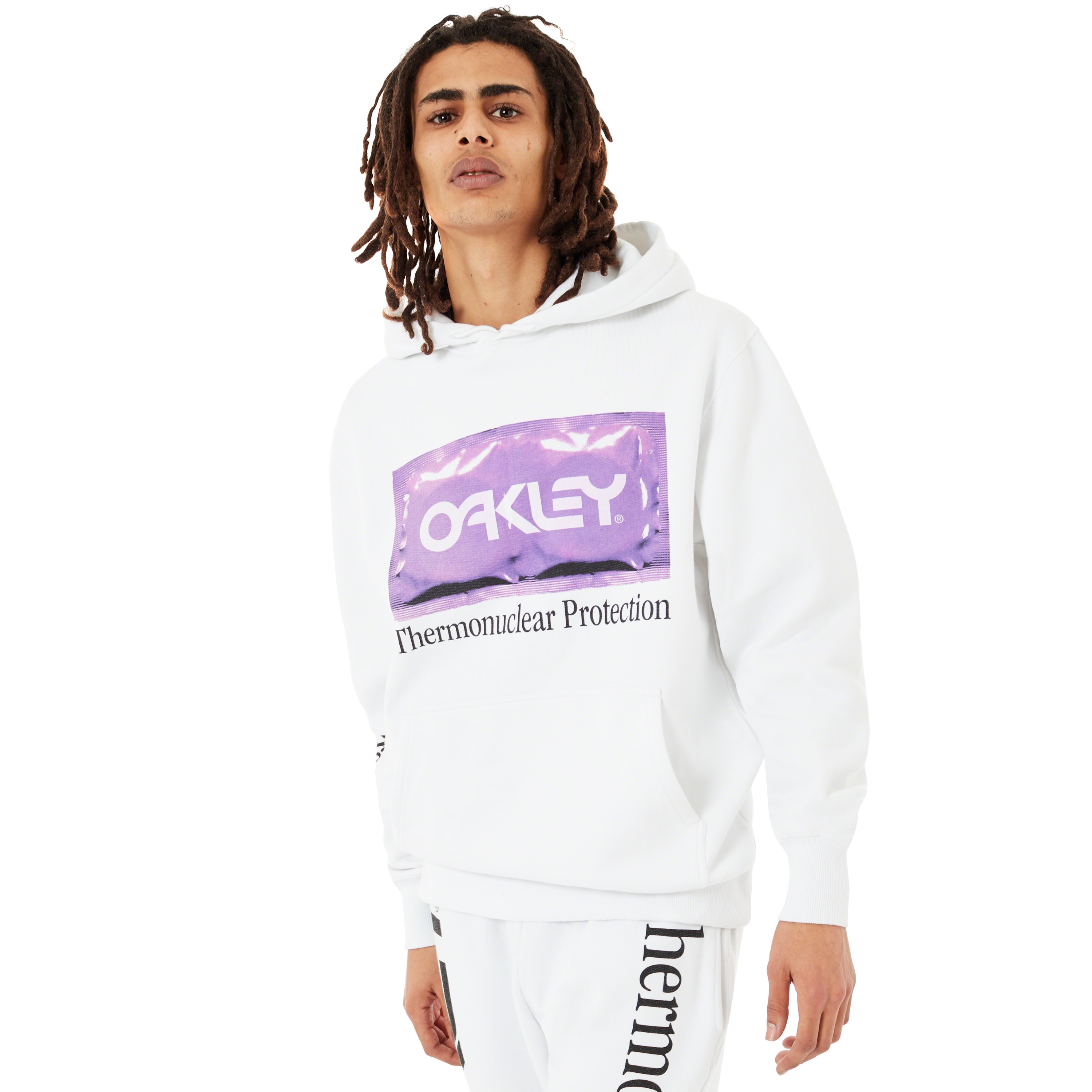 Oakley Oakley Tnp Sweatshirt - Condom - White | Oakley PT Store