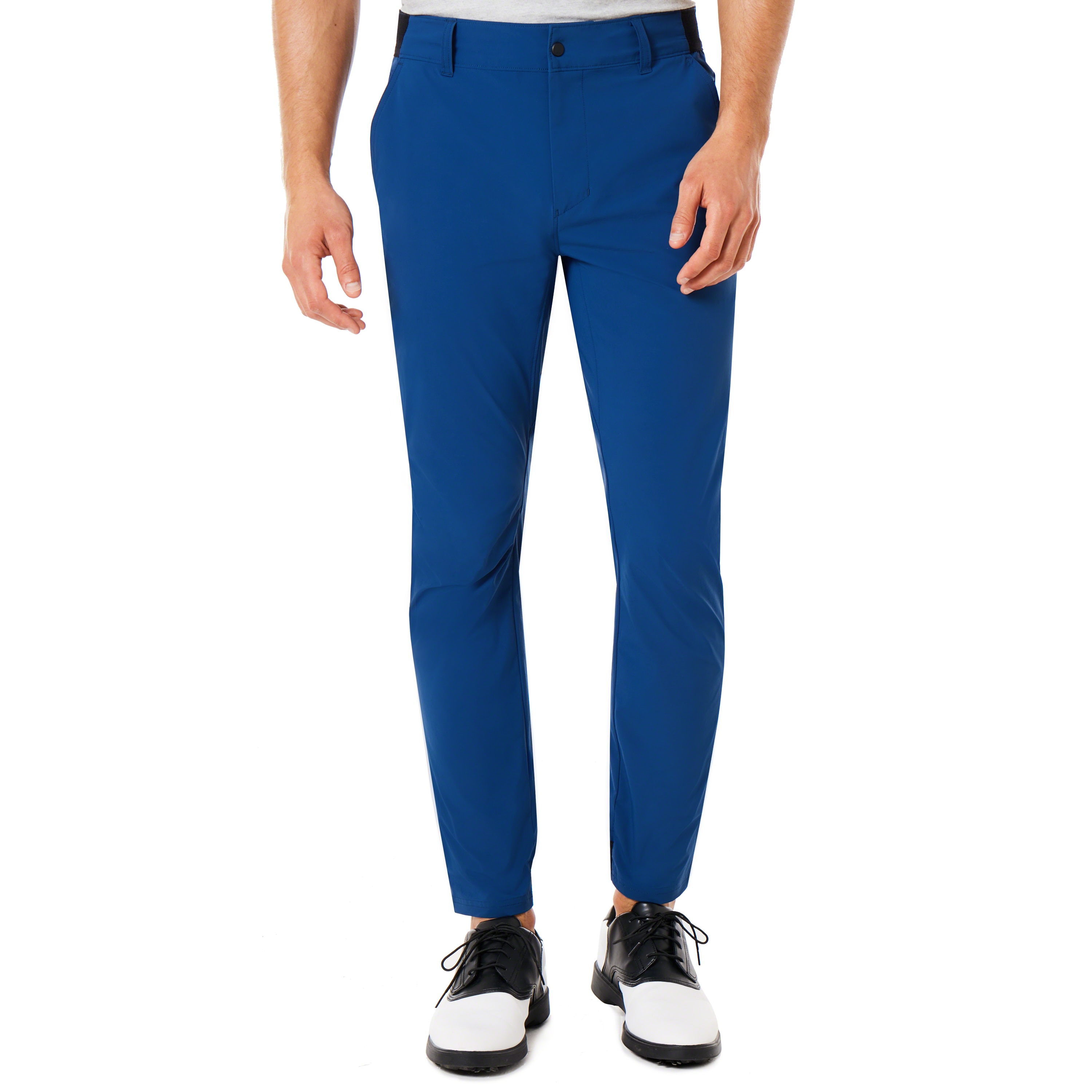 blue tapered pants