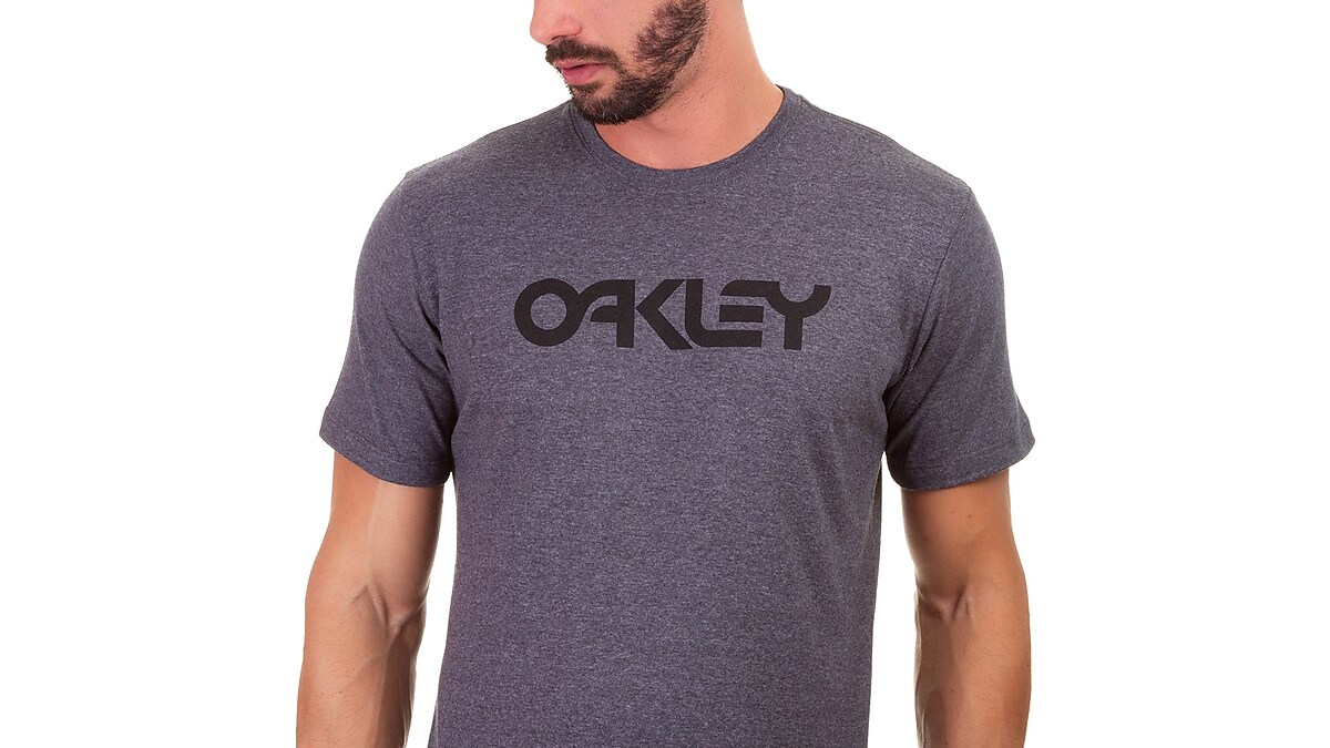 Camiseta Oakley Mark Ii Ss Tee Chumbo