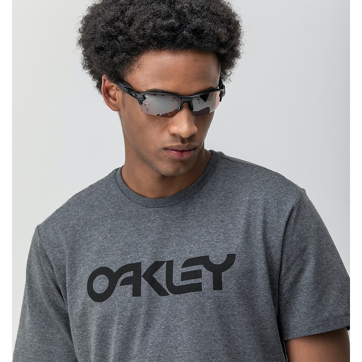 Camiseta Masculina Mod Mark Ii Ss Tee - Oakley - Branco - Oqvestir