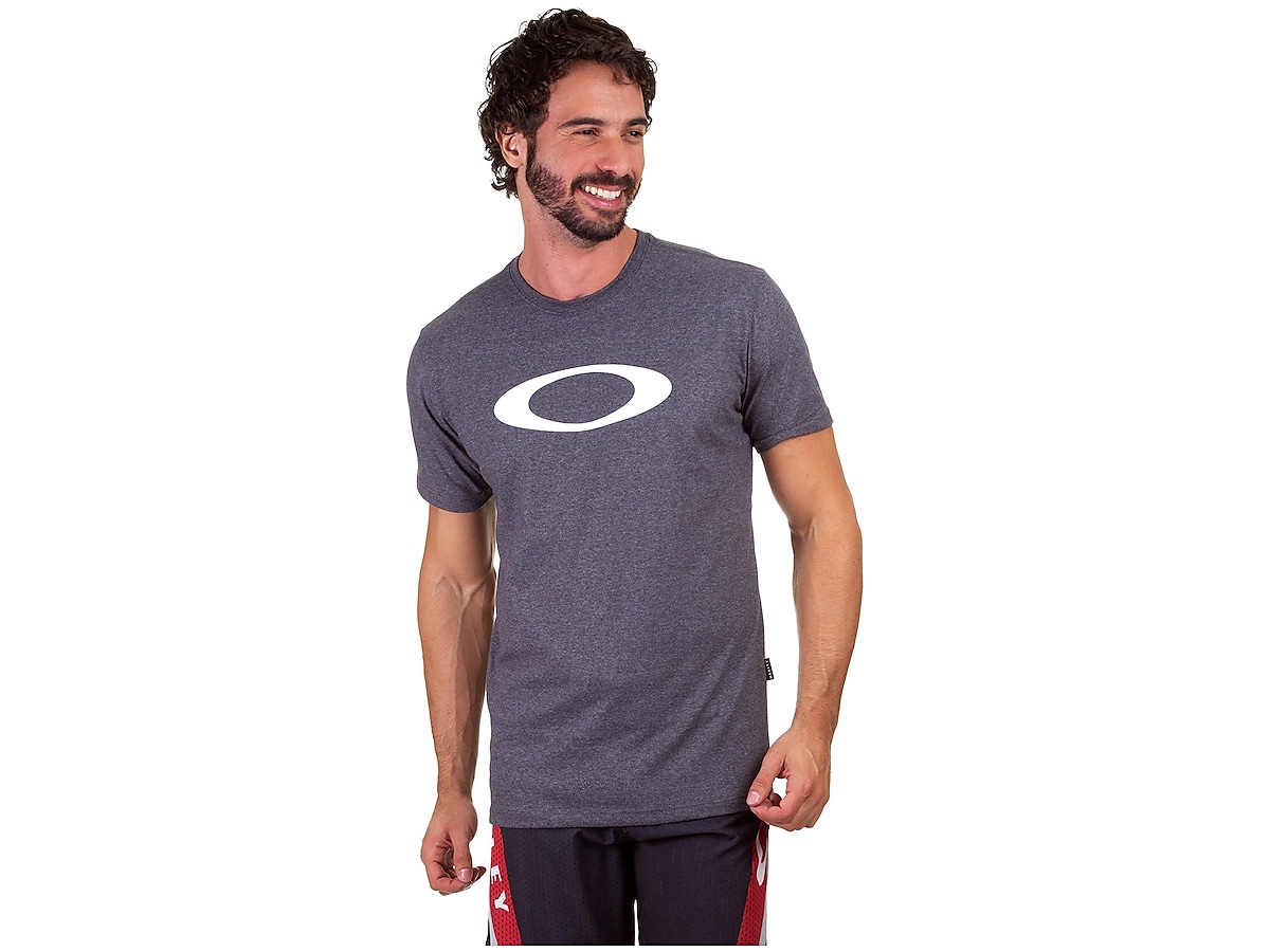 Camiseta Oakley Ellipse Sports Bordô - FutFanatics