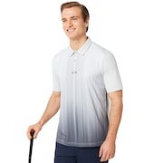 Infinity Line Golf Polo Short Sleeve - Light Gray