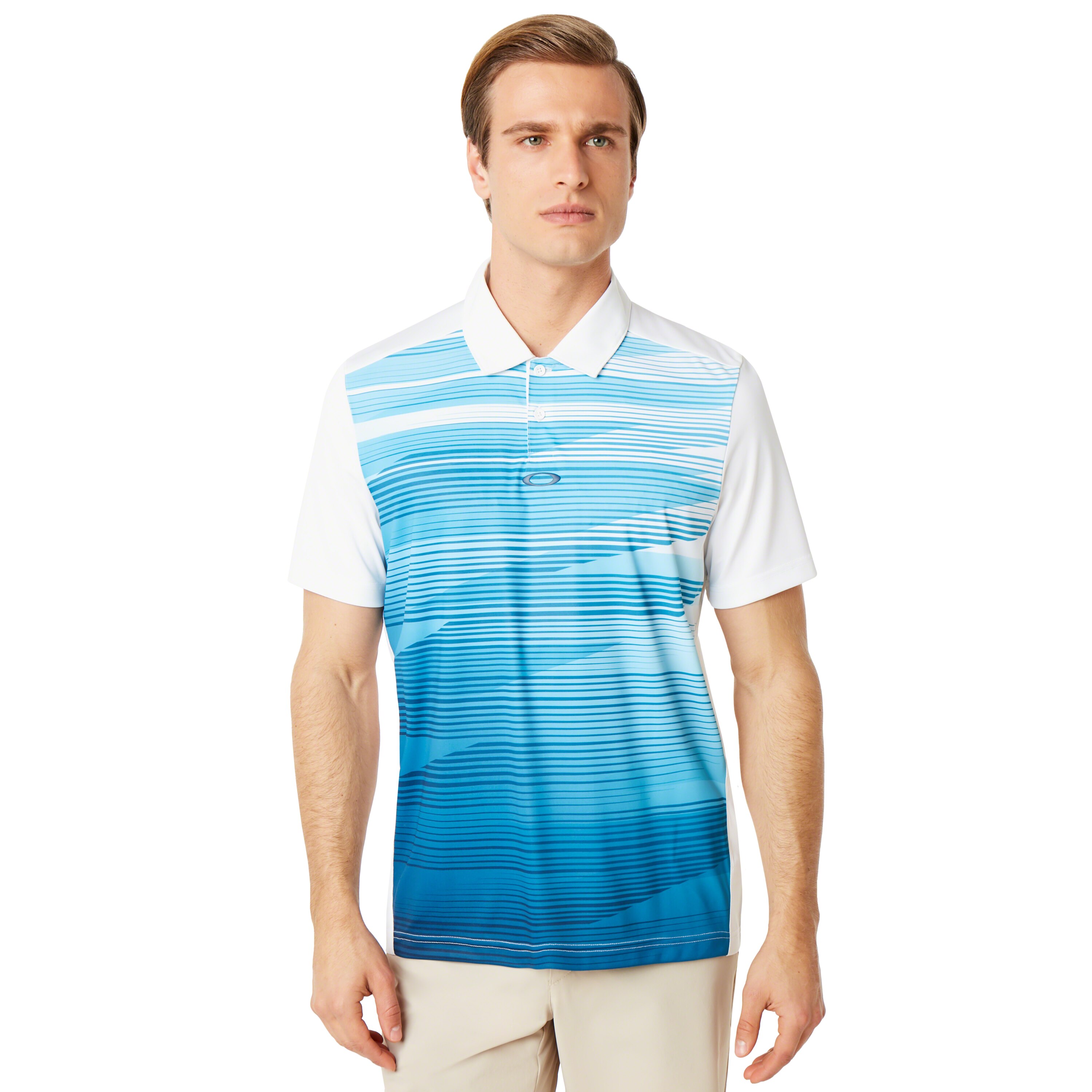 Oakley Ace Golf Polo Short Sleeve - White | Oakley SE Store