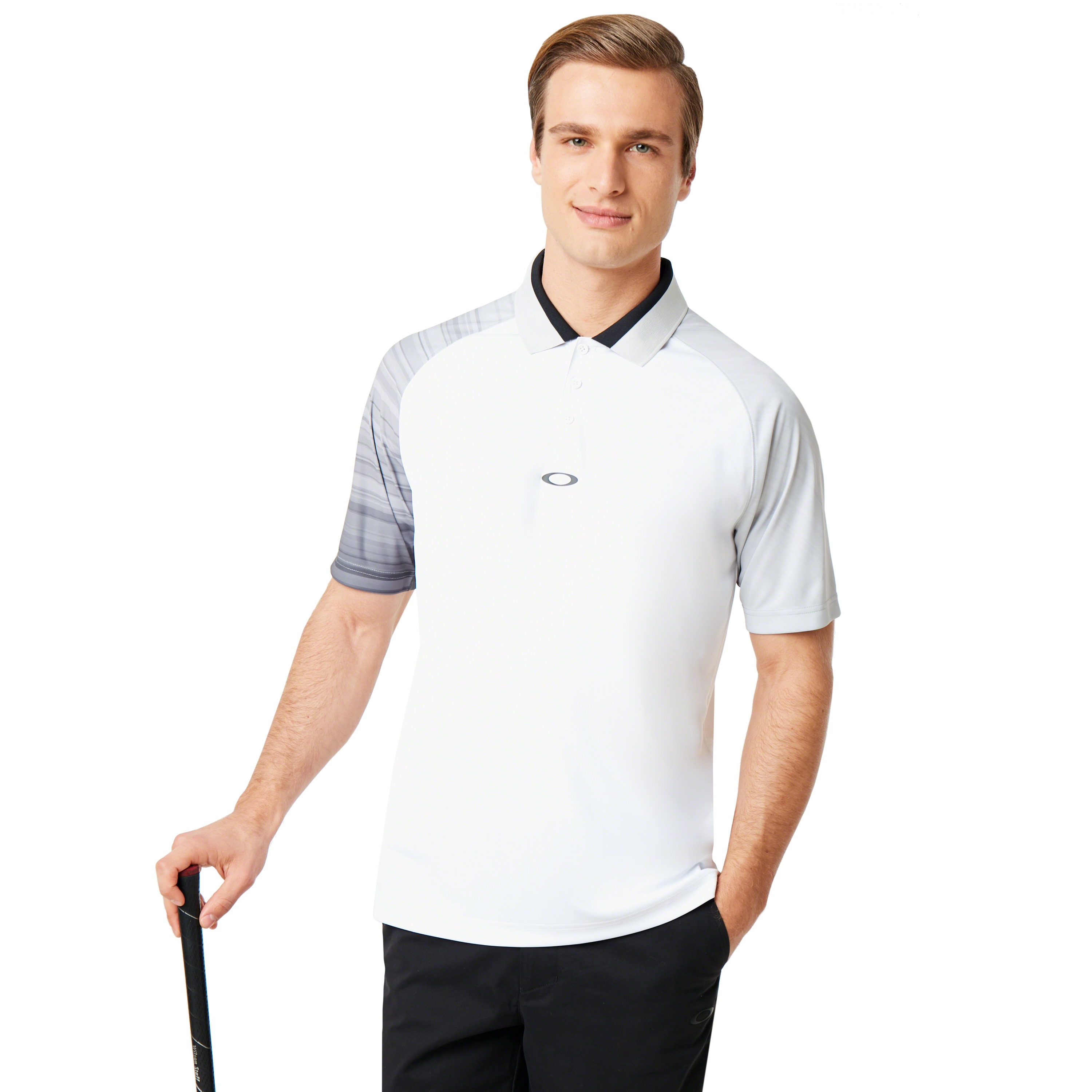 Oakley Aerodynamic Golf Polo Short Sleeve - White | Oakley SE Store