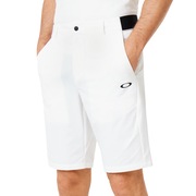 Engineered Chino Golf Short - White