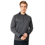 Knockdown Mixed Fleece 1/4 Zip Knockdown Mixed Fleece 1/4 Zip