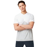 Oakley Enhance Slant Henley  - White/Gray | Oakley JP Store