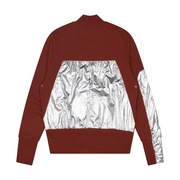 Metallic Block High Neck Fleece Metallic Block High Neck Fleece