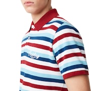 Tnp Striped Polo Short Sleeve - Stripe Sundried