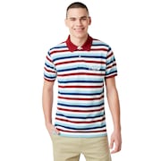 Tnp Striped Polo Short Sleeve - Stripe Sundried