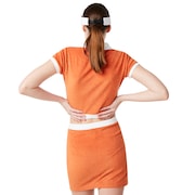 Tnp Chenille Polo Short Sleeve - Dark Orange