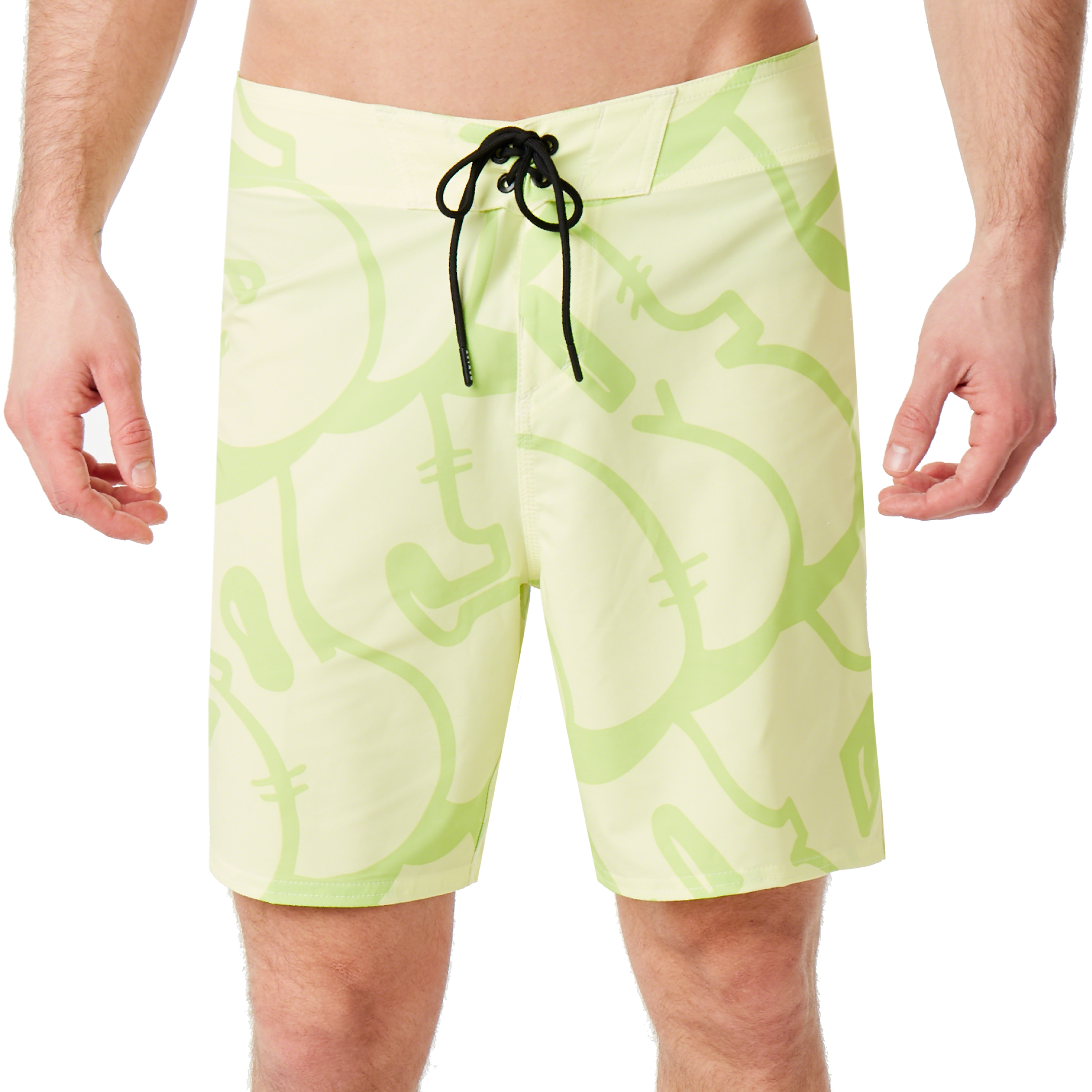 Oakley Staple Graffiti Boardshort 18 Inc - Pale Lime Yellow | Oakley ROE  Store