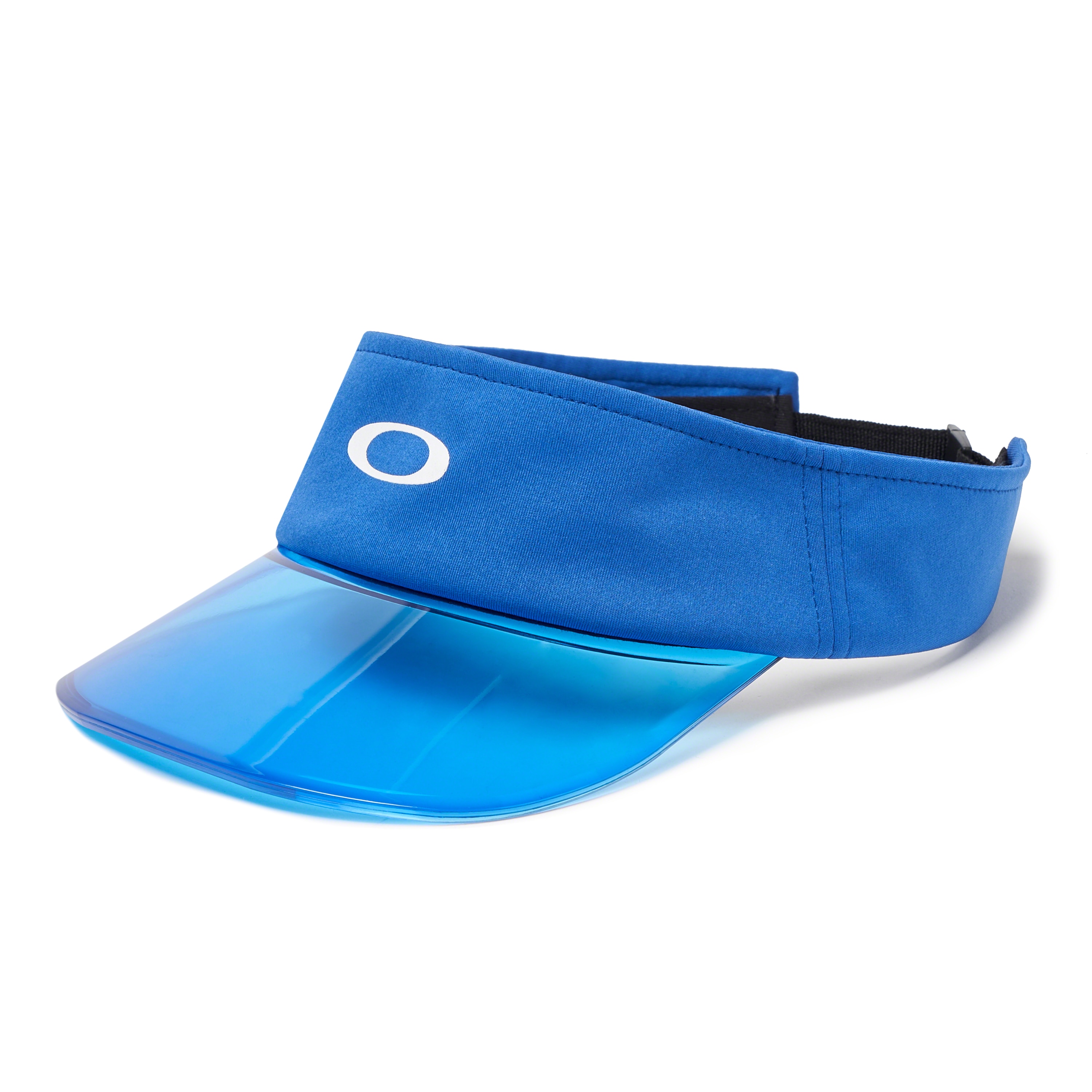 blue oakley visor
