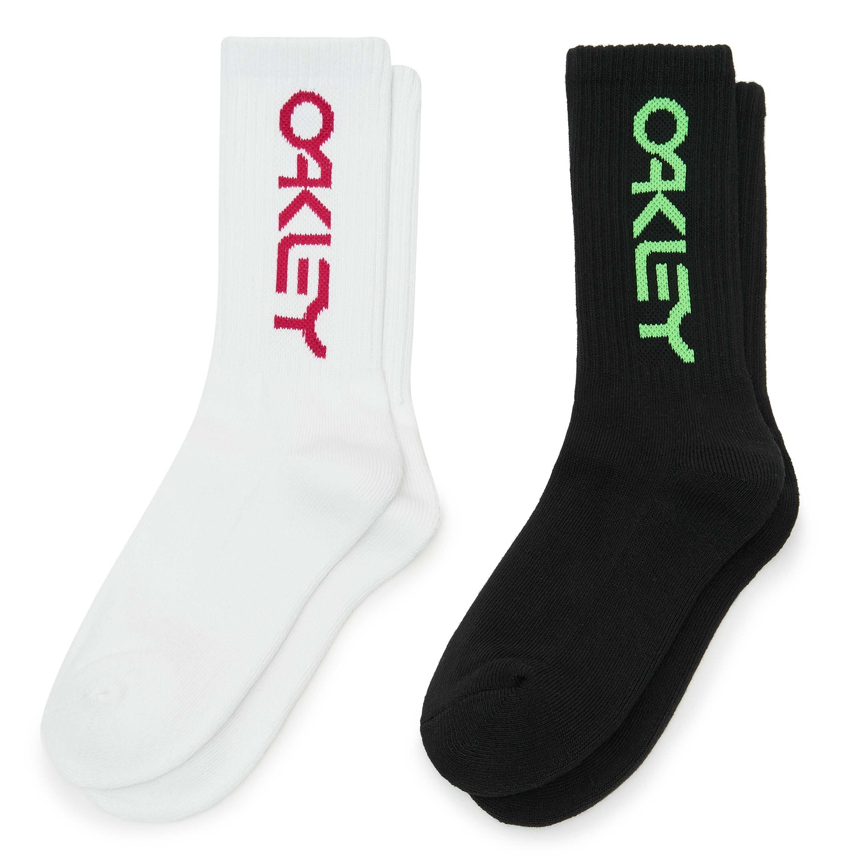Oakley B1B Oakley Socks (Pck 2) - White 