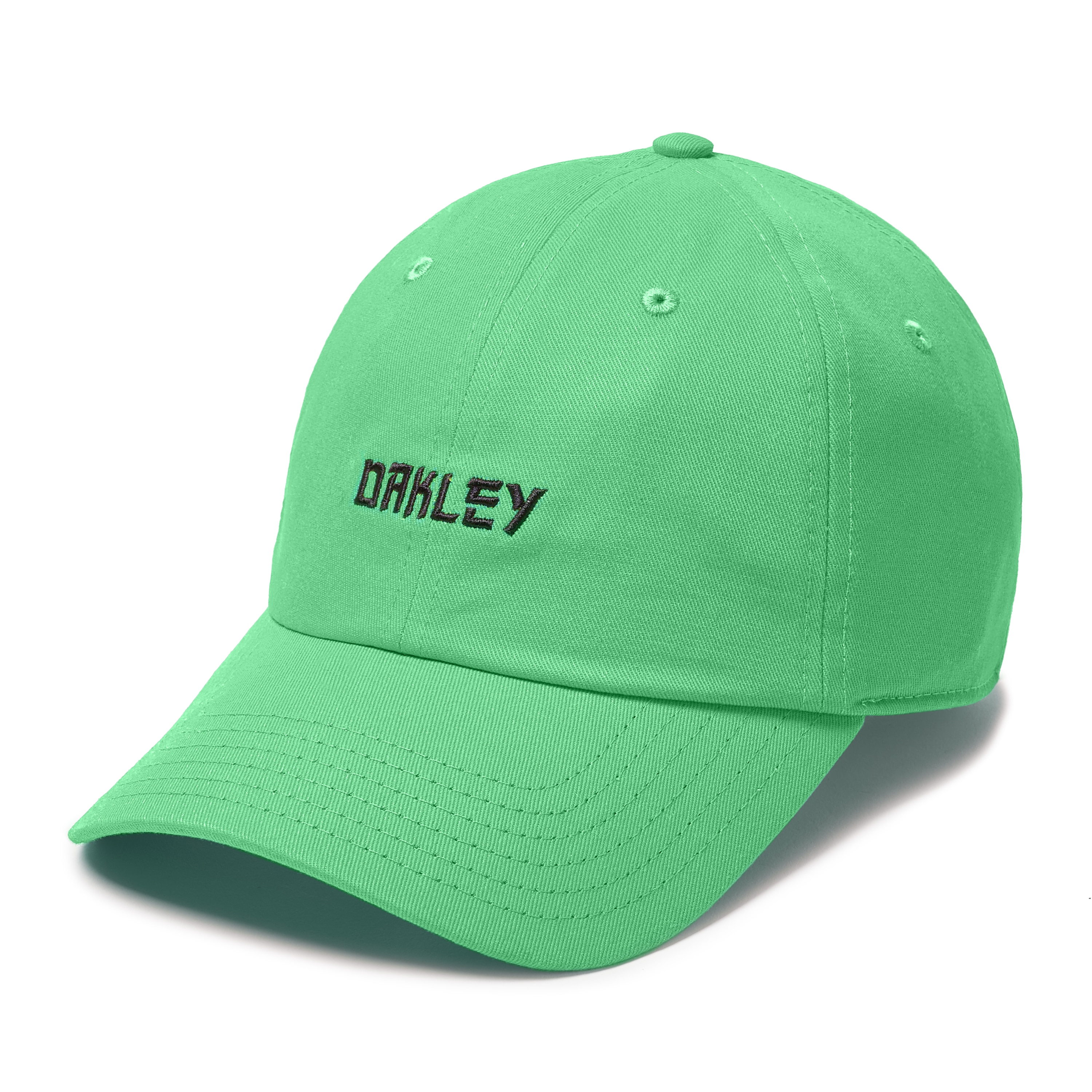 Oakley 6 Panel Japanese Logo Hat - Laser Green | Oakley IE Store