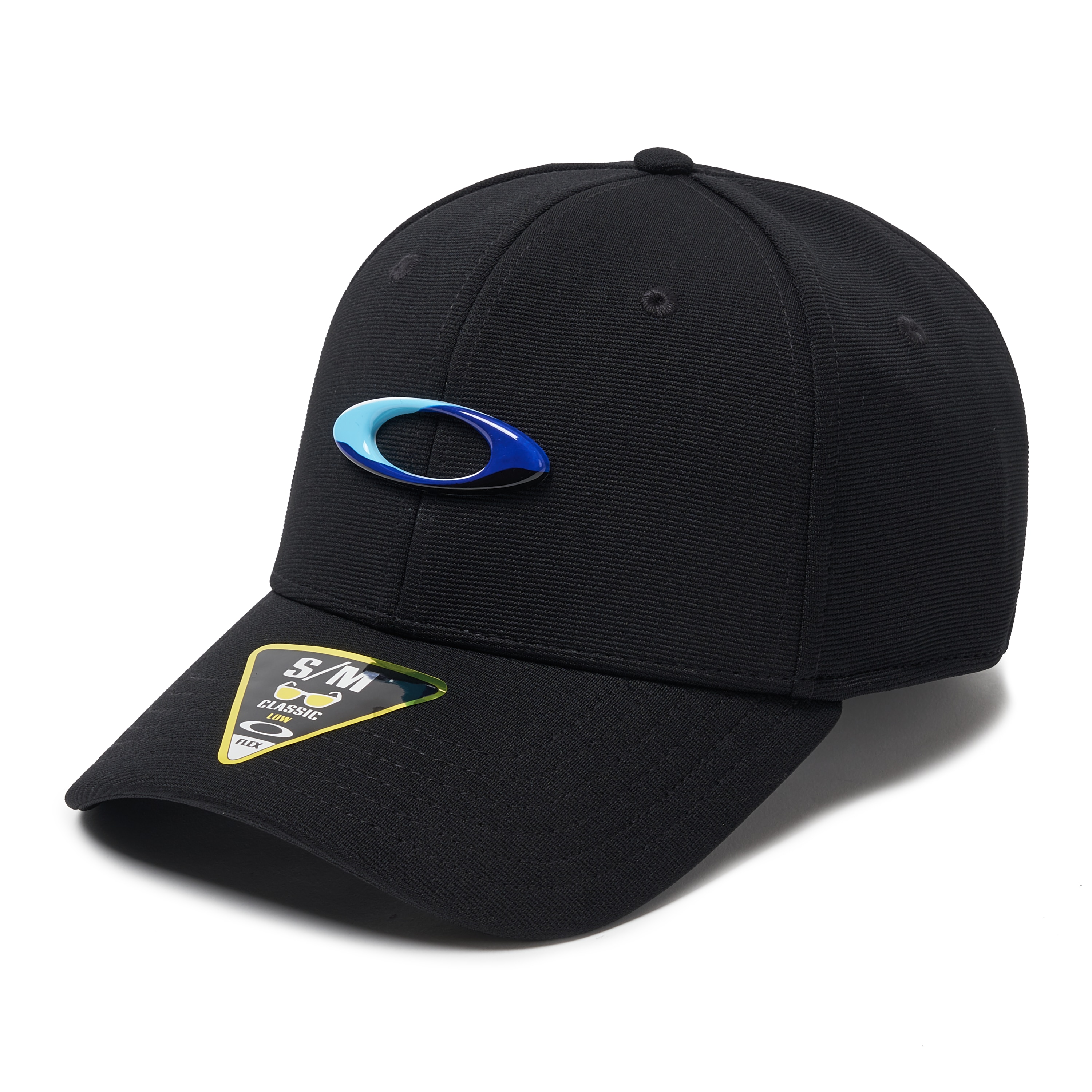 blue oakley hat