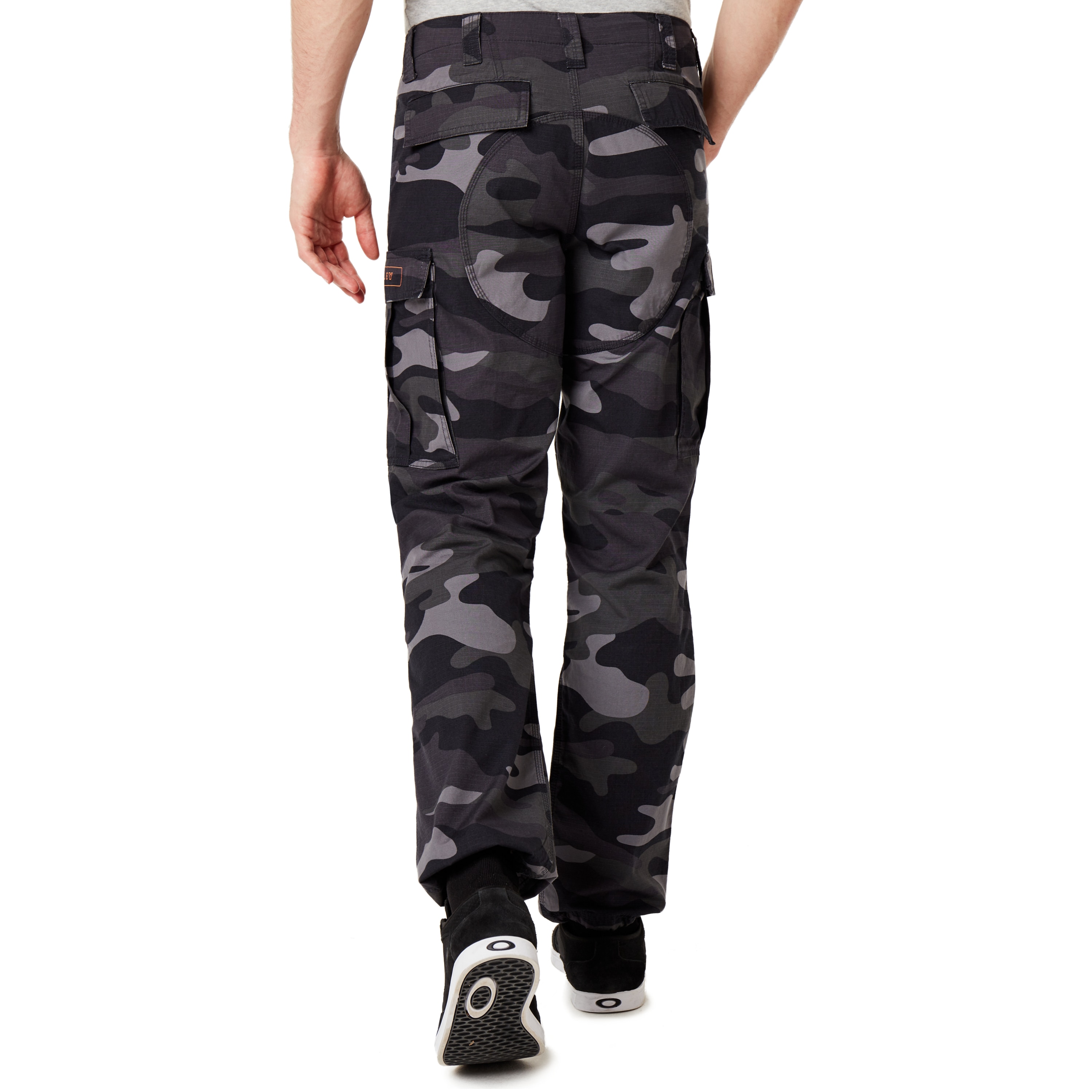 grey camo trousers mens