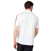 Perforates Solid Polo - White