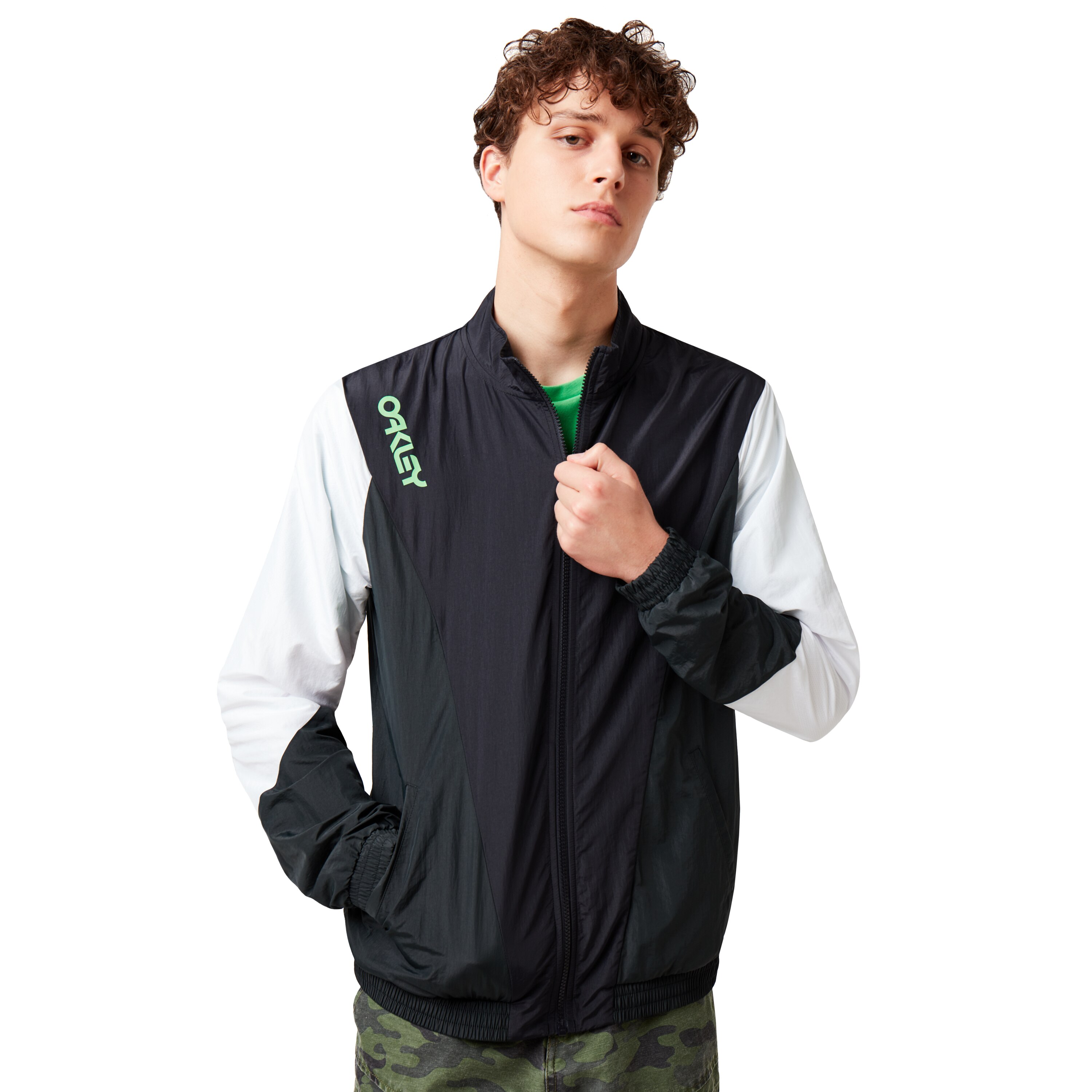 Oakley Nylon Track Jacket - Blackout 