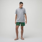 Bermuda Para Água Tropical Trunk Shorts - Moss Green