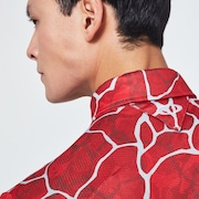 Skull Breathable Graphic Shirts 2.0 - Red Print
