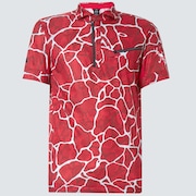 Skull Breathable Graphic Shirts 2.0 - Red Print