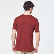Ellipse Camo Lines Short Sleeve Tee - Spicy Red