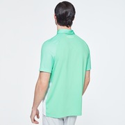 Color Block Shade Polo - Trifoil Green