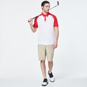 Traditional Golf Polo - High Risk Red