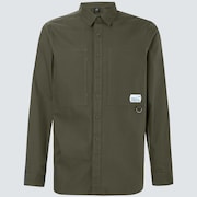 Workwear Patch LS Shirt - New Dark Brush