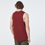 Sunset Ellipse Tank Top - Spicy Red